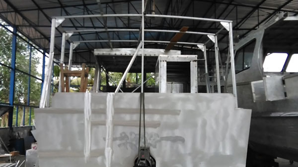 alloy boat building
